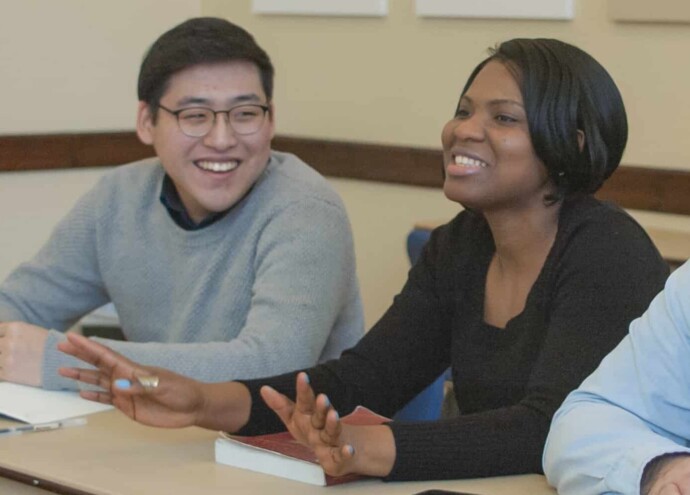 students in classroom